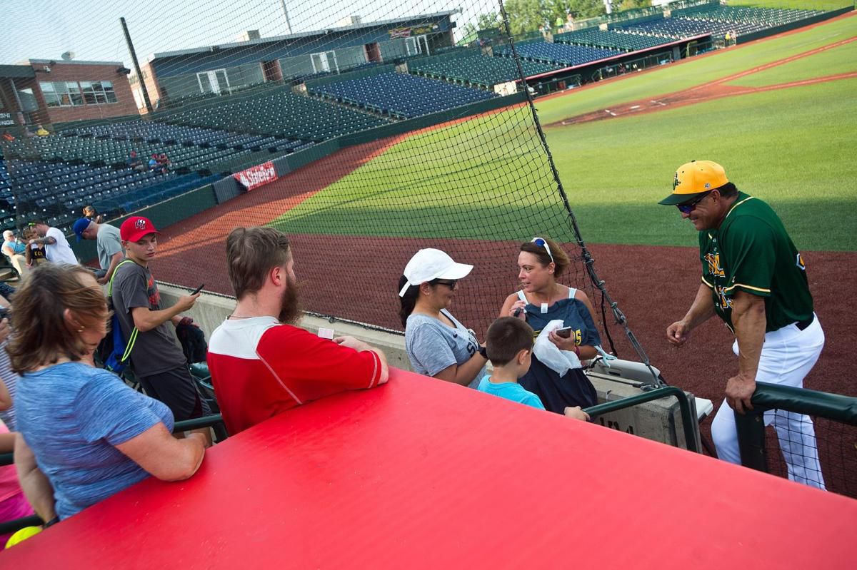 2018: Jose Canseco visits the Corn Crib